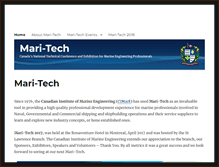 Tablet Screenshot of mari-tech.org